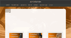 Desktop Screenshot of aip-creation.com